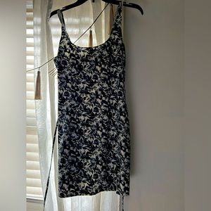 Abercrombie mini dress with slit